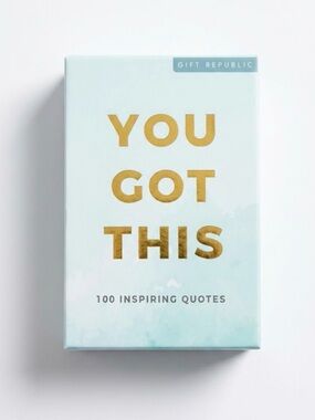 YOU GOT THIS Inspirational Quote Deck - 100 Quote Cards
